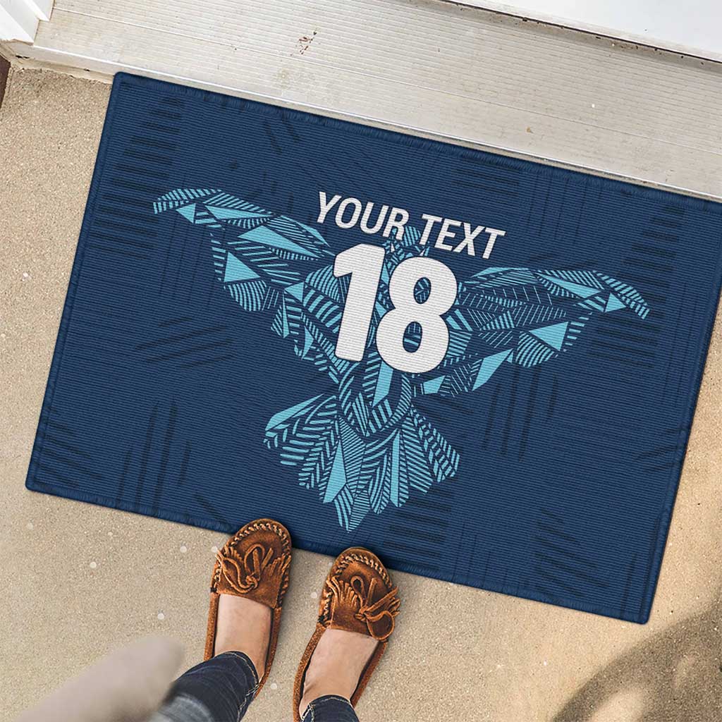 Custom Derbyshire Cricket Spirit Rubber Doormat Derbyshire Falcons Sporty Style - Wonder Print Shop