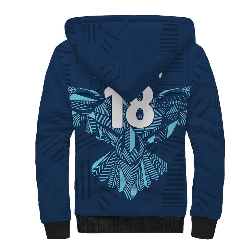Custom Derbyshire Cricket Spirit Sherpa Hoodie Derbyshire Falcons Sporty Style - Wonder Print Shop