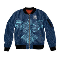 Custom Derbyshire Cricket Spirit Sleeve Zip Bomber Jacket Derbyshire Falcons Sporty Style - Wonder Print Shop