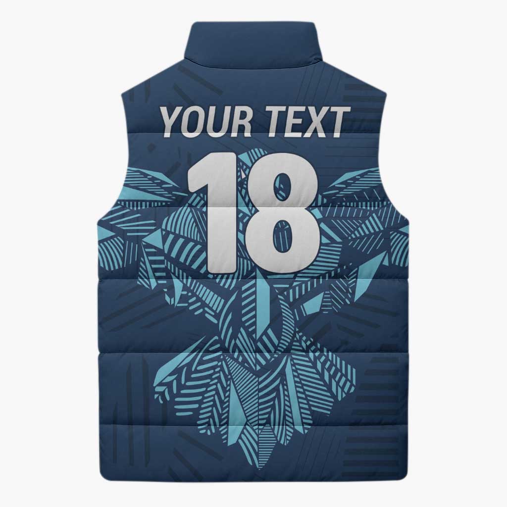Custom Derbyshire Cricket Spirit Sleeveless Puffer Jacket Derbyshire Falcons Sporty Style - Wonder Print Shop