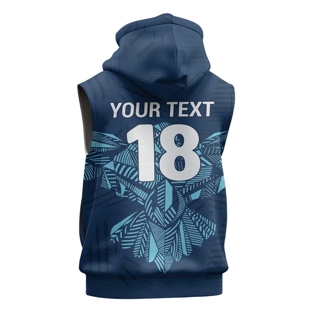 Custom Derbyshire Cricket Spirit Sleeveless Zip Hoodie Derbyshire Falcons Sporty Style - Wonder Print Shop