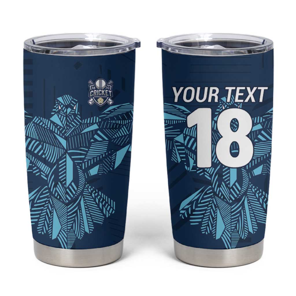 Custom Derbyshire Cricket Spirit Tumbler Cup Derbyshire Falcons Sporty Style - Wonder Print Shop