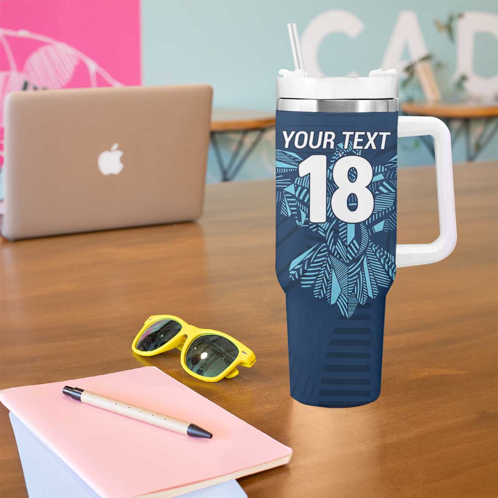 Custom Derbyshire Cricket Spirit Tumbler With Handle Derbyshire Falcons Sporty Style - Wonder Print Shop