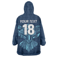 Custom Derbyshire Cricket Spirit Wearable Blanket Hoodie Derbyshire Falcons Sporty Style - Wonder Print Shop