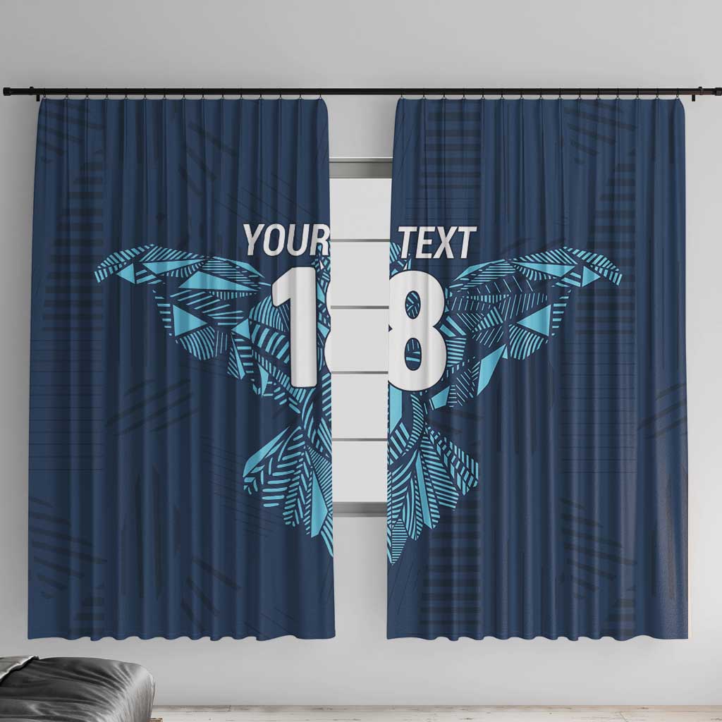 Custom Derbyshire Cricket Spirit Window Curtain Derbyshire Falcons Sporty Style - Wonder Print Shop