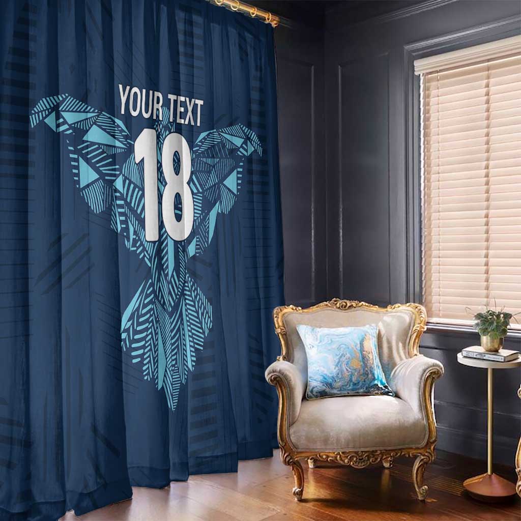 Custom Derbyshire Cricket Spirit Window Curtain Derbyshire Falcons Sporty Style - Wonder Print Shop