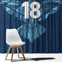 Custom Derbyshire Cricket Spirit Window Curtain Derbyshire Falcons Sporty Style - Wonder Print Shop