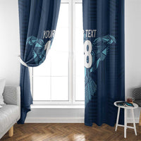 Custom Derbyshire Cricket Spirit Window Curtain Derbyshire Falcons Sporty Style - Wonder Print Shop