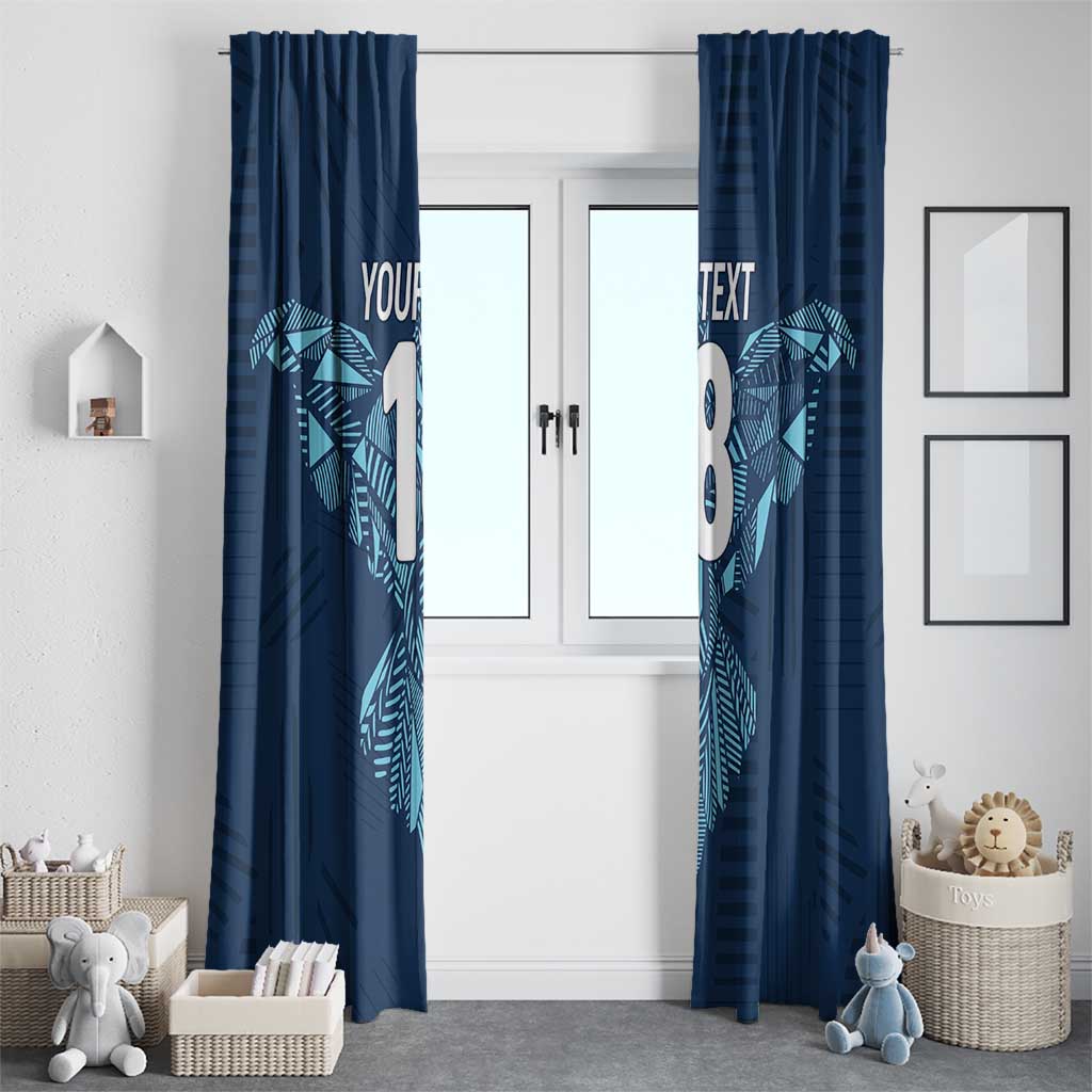 Custom Derbyshire Cricket Spirit Window Curtain Derbyshire Falcons Sporty Style - Wonder Print Shop
