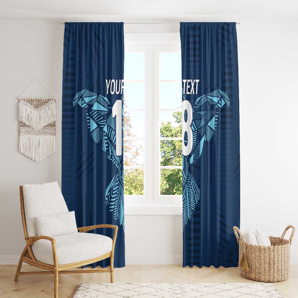 Custom Derbyshire Cricket Spirit Window Curtain Derbyshire Falcons Sporty Style - Wonder Print Shop