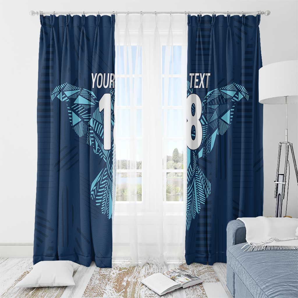 Custom Derbyshire Cricket Spirit Window Curtain Derbyshire Falcons Sporty Style - Wonder Print Shop