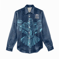 Custom Derbyshire Cricket Spirit Women Casual Shirt Derbyshire Falcons Sporty Style - Wonder Print Shop