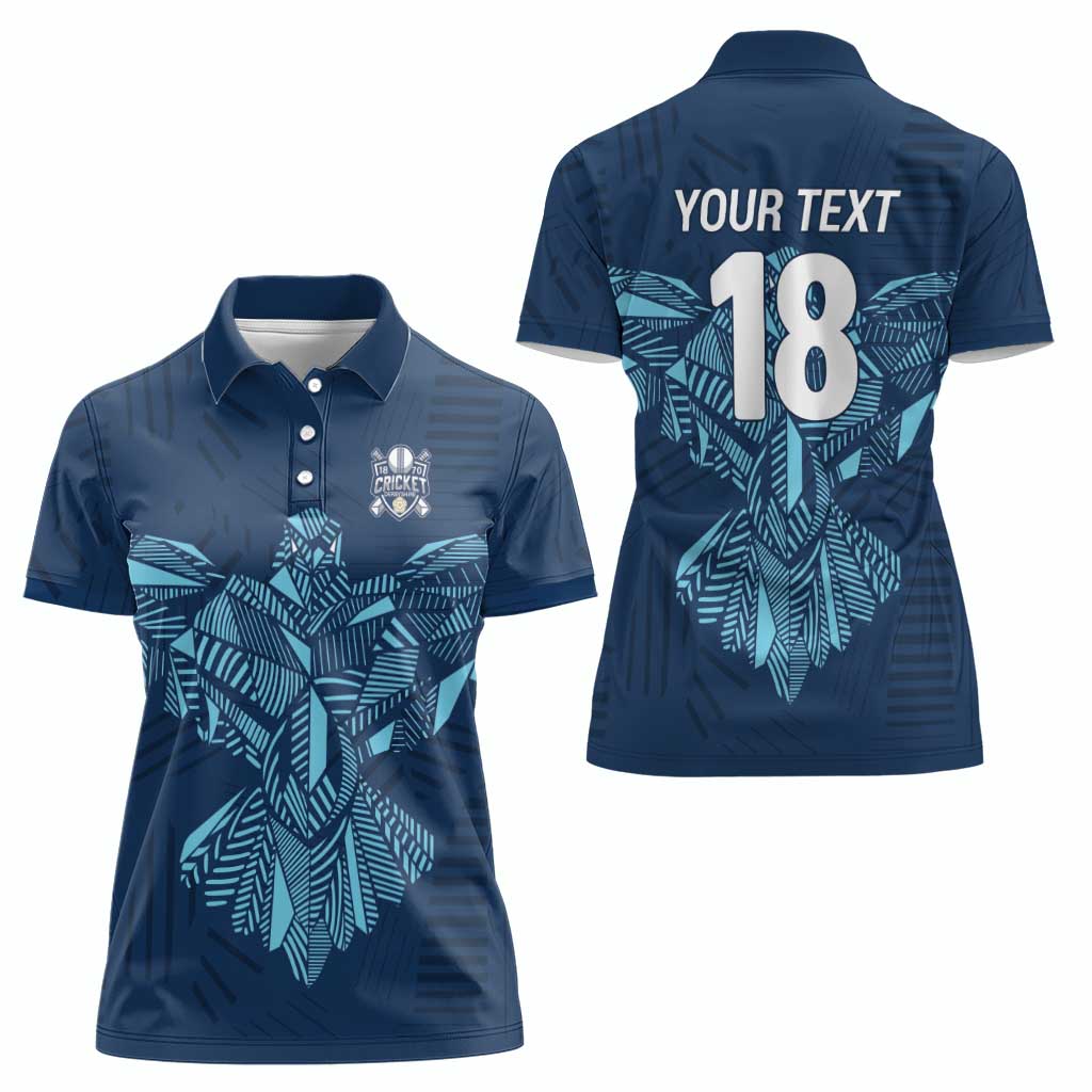 Custom Derbyshire Cricket Spirit Women Polo Shirt Derbyshire Falcons Sporty Style - Wonder Print Shop