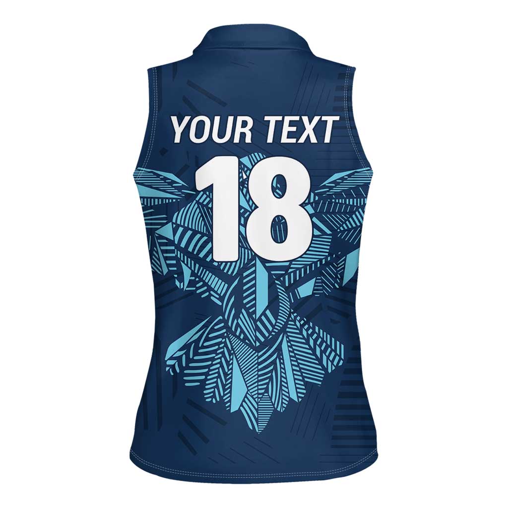 Custom Derbyshire Cricket Spirit Women Sleeveless Polo Shirt Derbyshire Falcons Sporty Style - Wonder Print Shop
