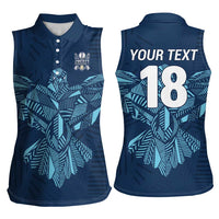 Custom Derbyshire Cricket Spirit Women Sleeveless Polo Shirt Derbyshire Falcons Sporty Style - Wonder Print Shop