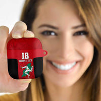 Custom Isle of Man Cricket AirPods Case Quocunque Jeceris Stabit - Wonder Print Shop