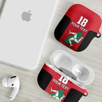 Custom Isle of Man Cricket AirPods Case Quocunque Jeceris Stabit - Wonder Print Shop