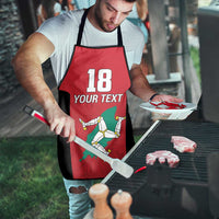 Custom Isle of Man Cricket Apron Quocunque Jeceris Stabit - Wonder Print Shop