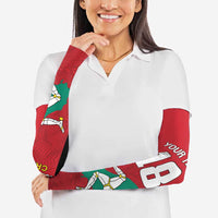 Custom Isle of Man Cricket Arm Sleeves Quocunque Jeceris Stabit - Wonder Print Shop
