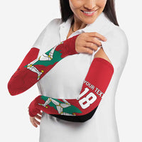 Custom Isle of Man Cricket Arm Sleeves Quocunque Jeceris Stabit - Wonder Print Shop