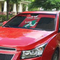 Custom Isle of Man Cricket Auto Sun Shade Quocunque Jeceris Stabit - Wonder Print Shop