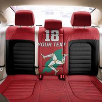 Custom Isle of Man Cricket Back Car Seat Cover Quocunque Jeceris Stabit - Wonder Print Shop