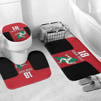 Custom Isle of Man Cricket Bathroom Set Quocunque Jeceris Stabit - Wonder Print Shop