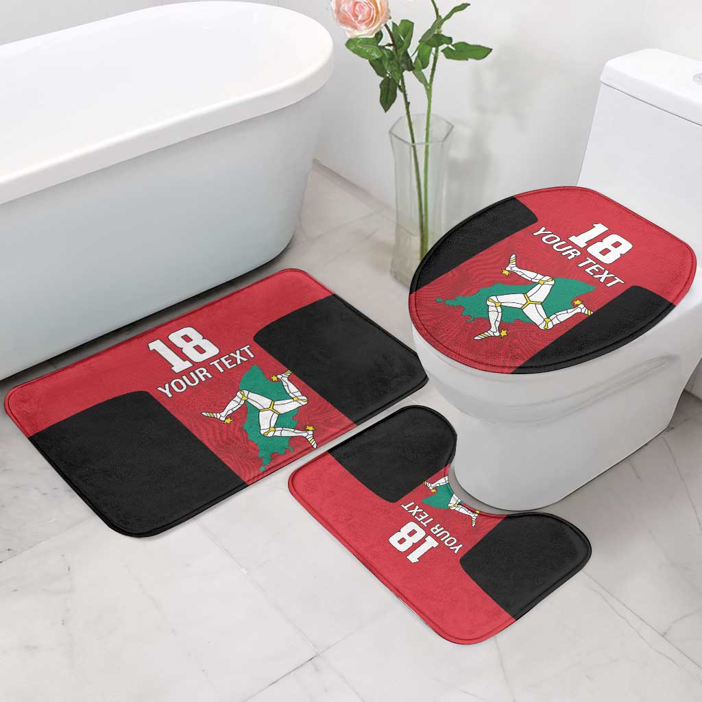 Custom Isle of Man Cricket Bathroom Set Quocunque Jeceris Stabit - Wonder Print Shop