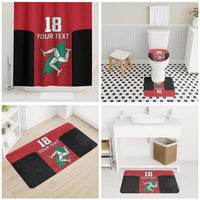 Custom Isle of Man Cricket Bathroom Set Quocunque Jeceris Stabit - Wonder Print Shop