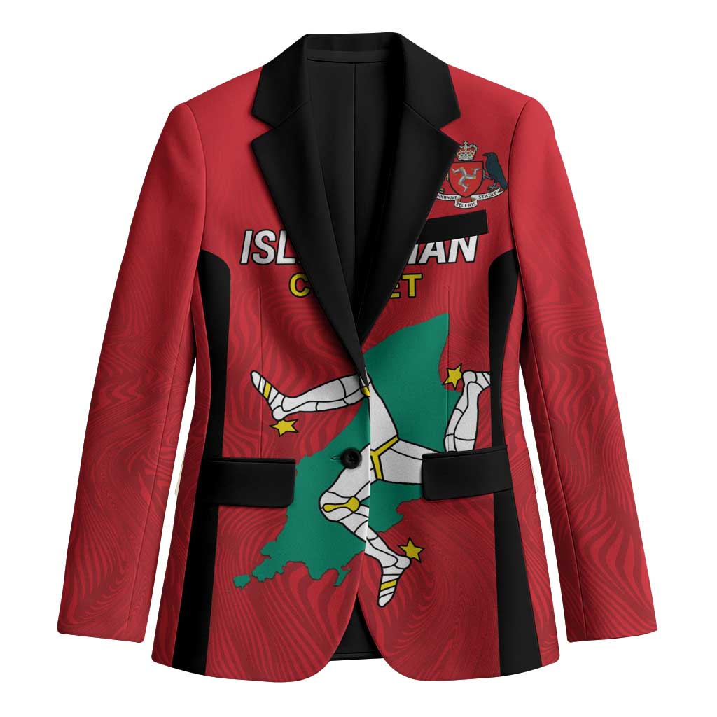 Custom Isle of Man Cricket Blazer Quocunque Jeceris Stabit - Wonder Print Shop