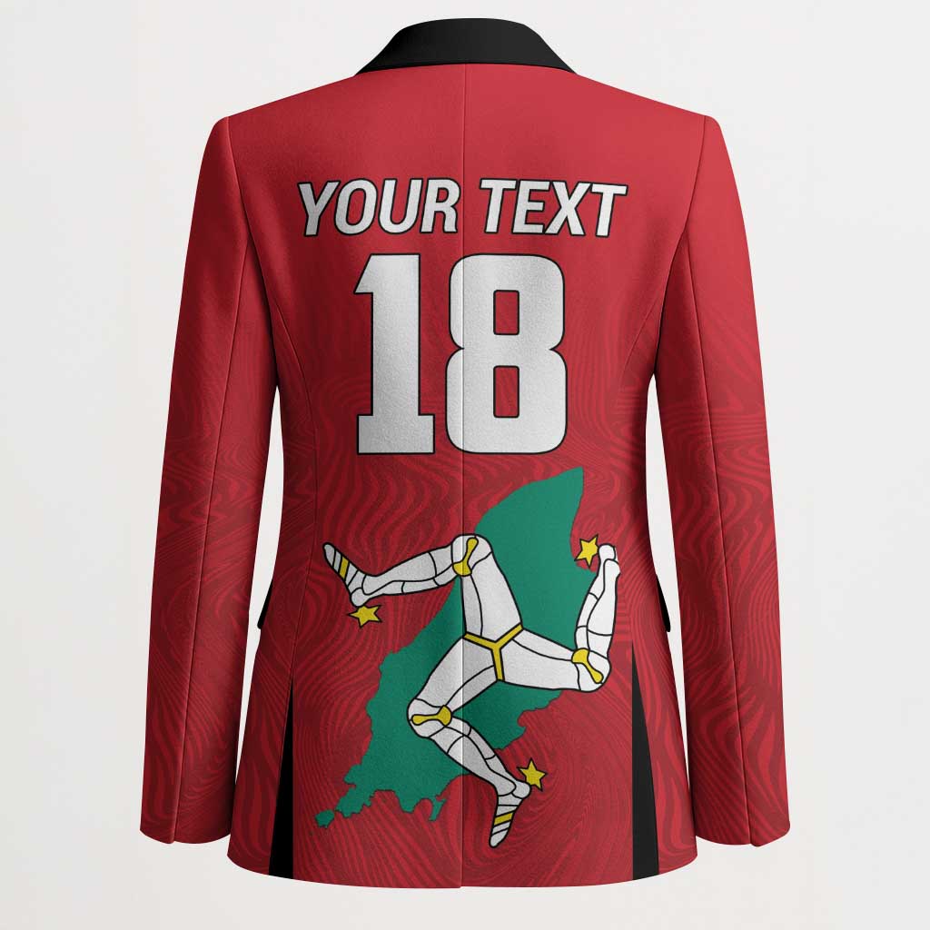 Custom Isle of Man Cricket Blazer Quocunque Jeceris Stabit - Wonder Print Shop