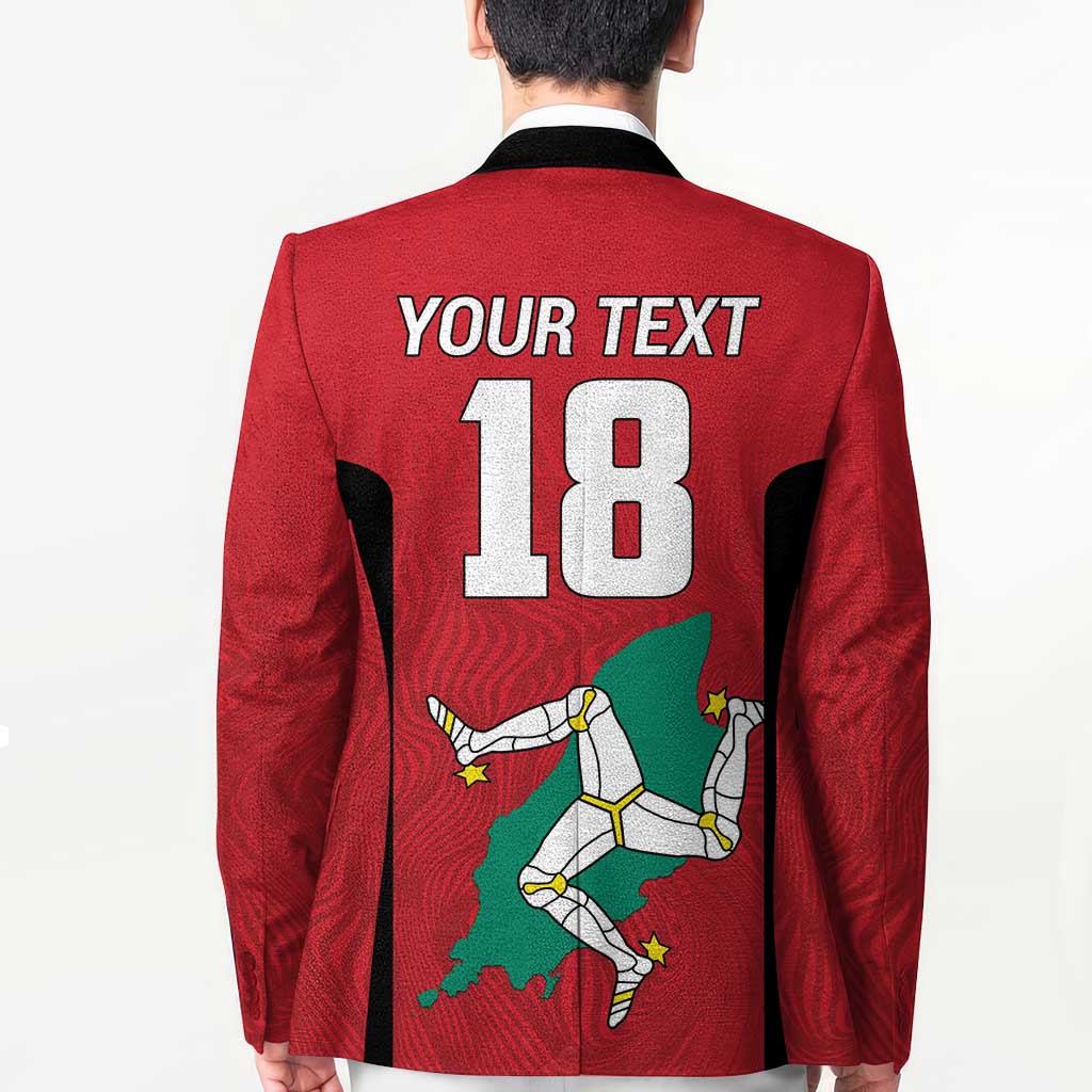 Custom Isle of Man Cricket Blazer Quocunque Jeceris Stabit - Wonder Print Shop
