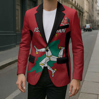 Custom Isle of Man Cricket Blazer Quocunque Jeceris Stabit - Wonder Print Shop
