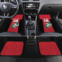 Custom Isle of Man Cricket Car Mats Quocunque Jeceris Stabit - Wonder Print Shop