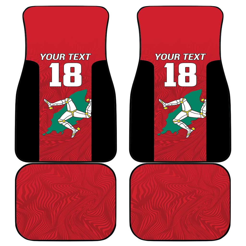 Custom Isle of Man Cricket Car Mats Quocunque Jeceris Stabit - Wonder Print Shop