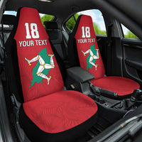 Custom Isle of Man Cricket Car Seat Cover Quocunque Jeceris Stabit - Wonder Print Shop
