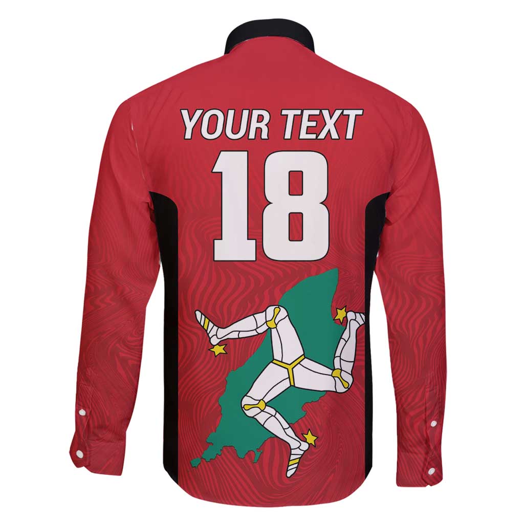 Custom Isle of Man Cricket Family Matching Long Sleeve Bodycon Dress and Hawaiian Shirt Quocunque Jeceris Stabit - Wonder Print Shop