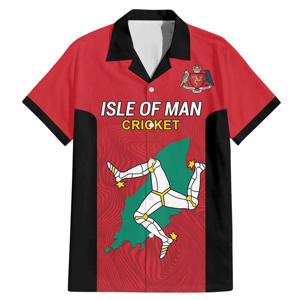 Custom Isle of Man Cricket Family Matching Mermaid Dress and Hawaiian Shirt Quocunque Jeceris Stabit - Wonder Print Shop