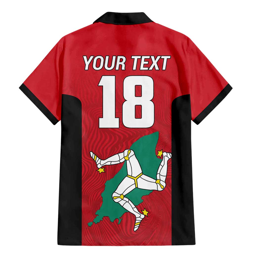 Custom Isle of Man Cricket Family Matching Mermaid Dress and Hawaiian Shirt Quocunque Jeceris Stabit - Wonder Print Shop