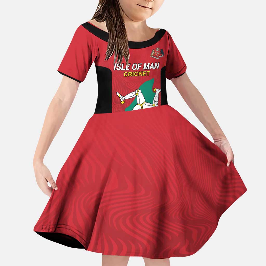 Custom Isle of Man Cricket Family Matching Puletasi and Hawaiian Shirt Quocunque Jeceris Stabit - Wonder Print Shop