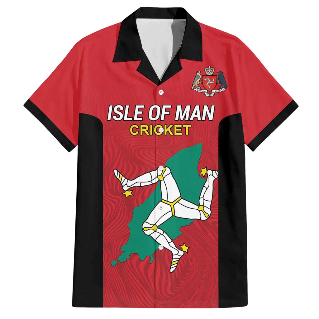 Custom Isle of Man Cricket Family Matching Puletasi and Hawaiian Shirt Quocunque Jeceris Stabit - Wonder Print Shop