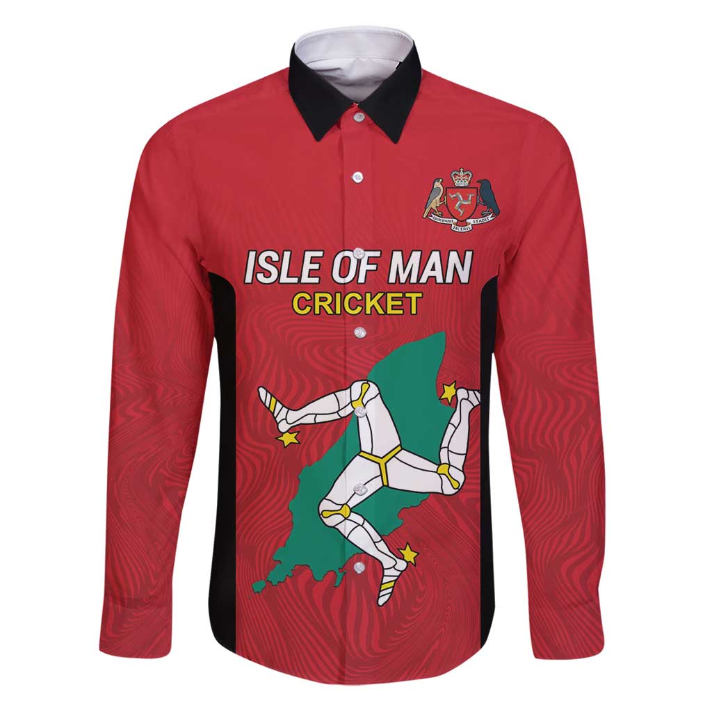 Custom Isle of Man Cricket Family Matching Puletasi and Hawaiian Shirt Quocunque Jeceris Stabit - Wonder Print Shop