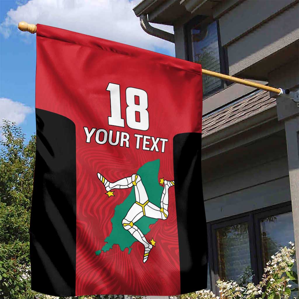 Custom Isle of Man Cricket Garden Flag Quocunque Jeceris Stabit - Wonder Print Shop