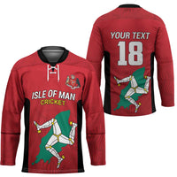 Custom Isle of Man Cricket Hockey Jersey Quocunque Jeceris Stabit - Wonder Print Shop