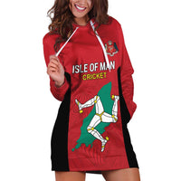 Custom Isle of Man Cricket Hoodie Dress Quocunque Jeceris Stabit - Wonder Print Shop