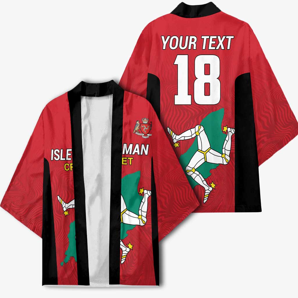 Custom Isle of Man Cricket Kimono Quocunque Jeceris Stabit - Wonder Print Shop