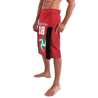 Custom Isle of Man Cricket Lavalava Quocunque Jeceris Stabit - Wonder Print Shop