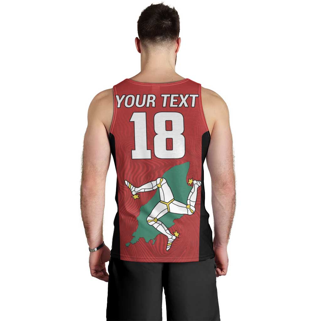 Custom Isle of Man Cricket Men Tank Top Quocunque Jeceris Stabit - Wonder Print Shop