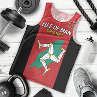 Custom Isle of Man Cricket Men Tank Top Quocunque Jeceris Stabit - Wonder Print Shop
