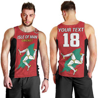 Custom Isle of Man Cricket Men Tank Top Quocunque Jeceris Stabit - Wonder Print Shop